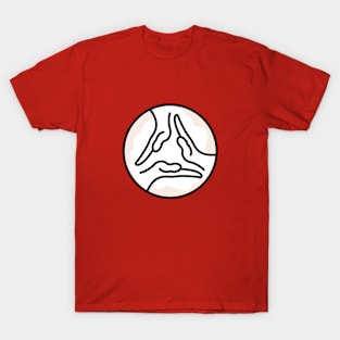 triangle hand T-Shirt